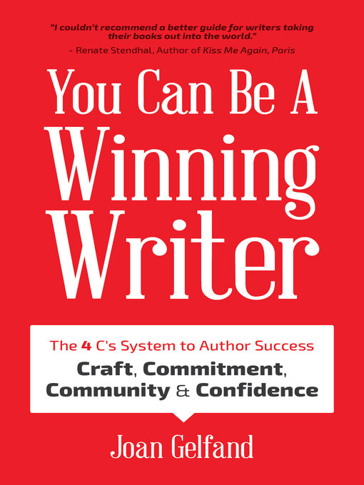 Title details for You Can Be a Winning Writer by Joan Gelfand - Available